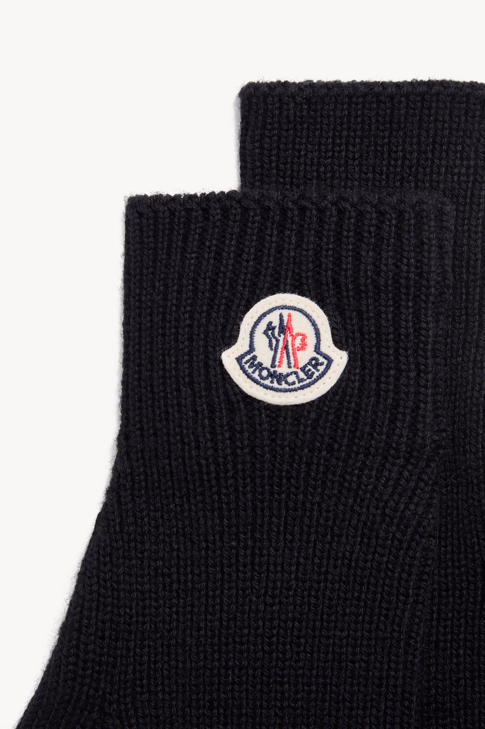 Gants en laine Mixte Noir Moncler 3